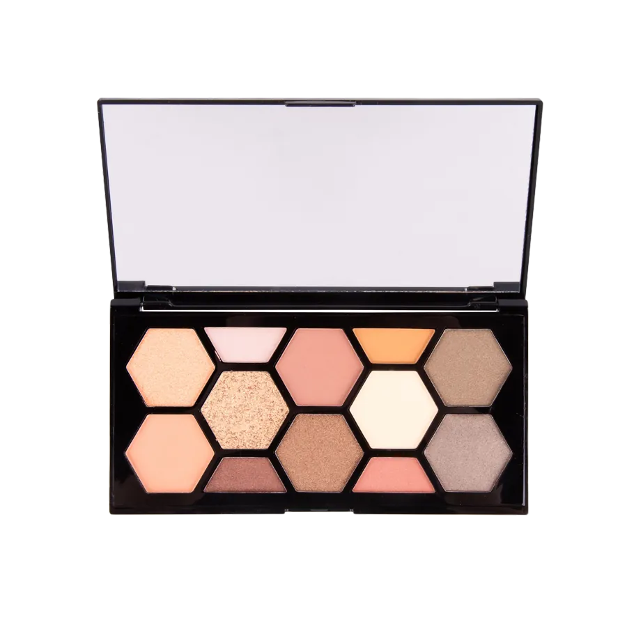 Sombras rosas de 12 colores